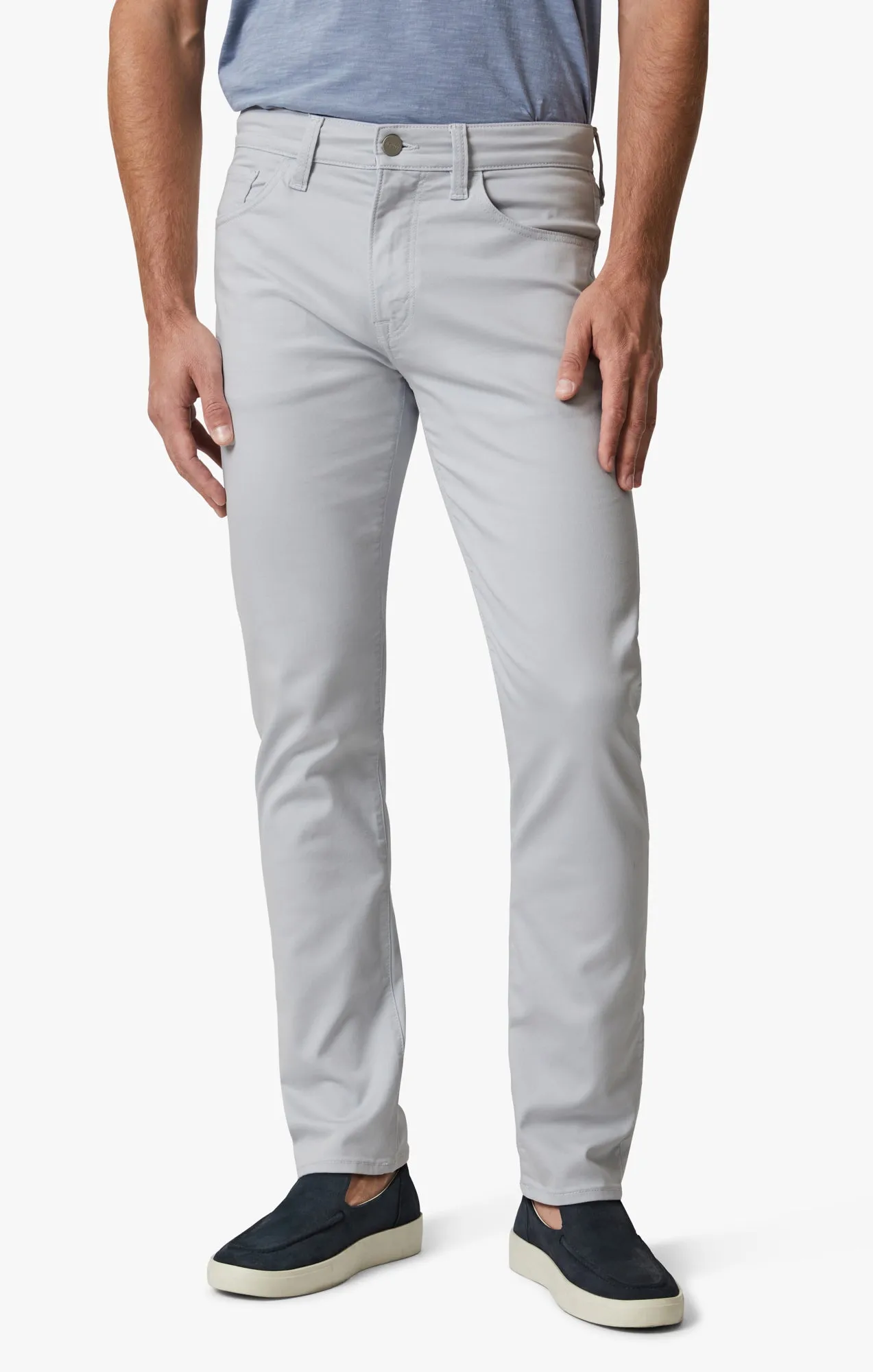 Cool Tapered Leg Pants In Grey Dawn Coolmax