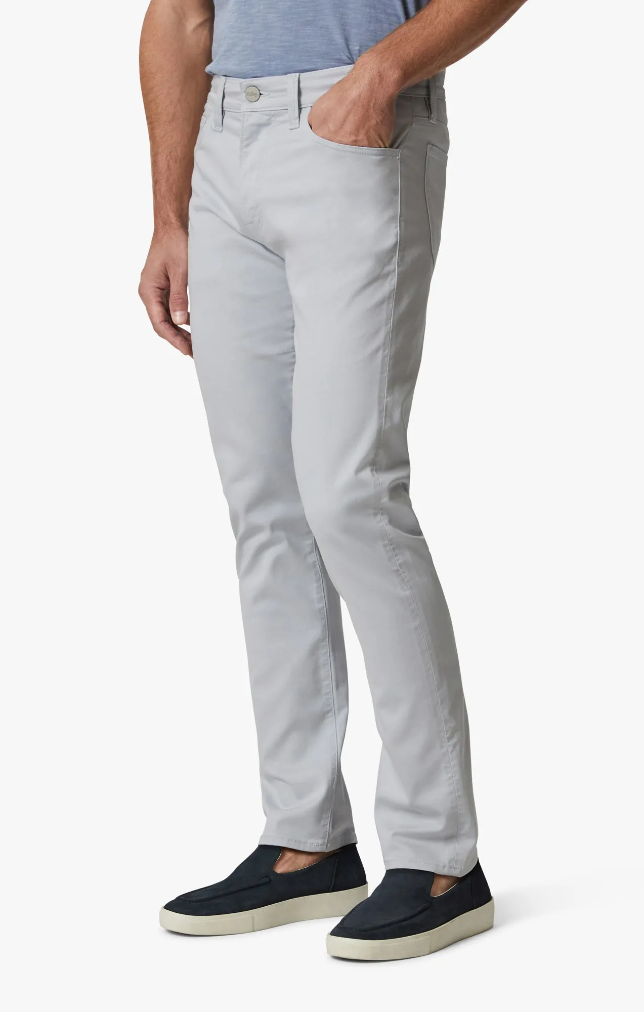 Cool Tapered Leg Pants In Grey Dawn Coolmax