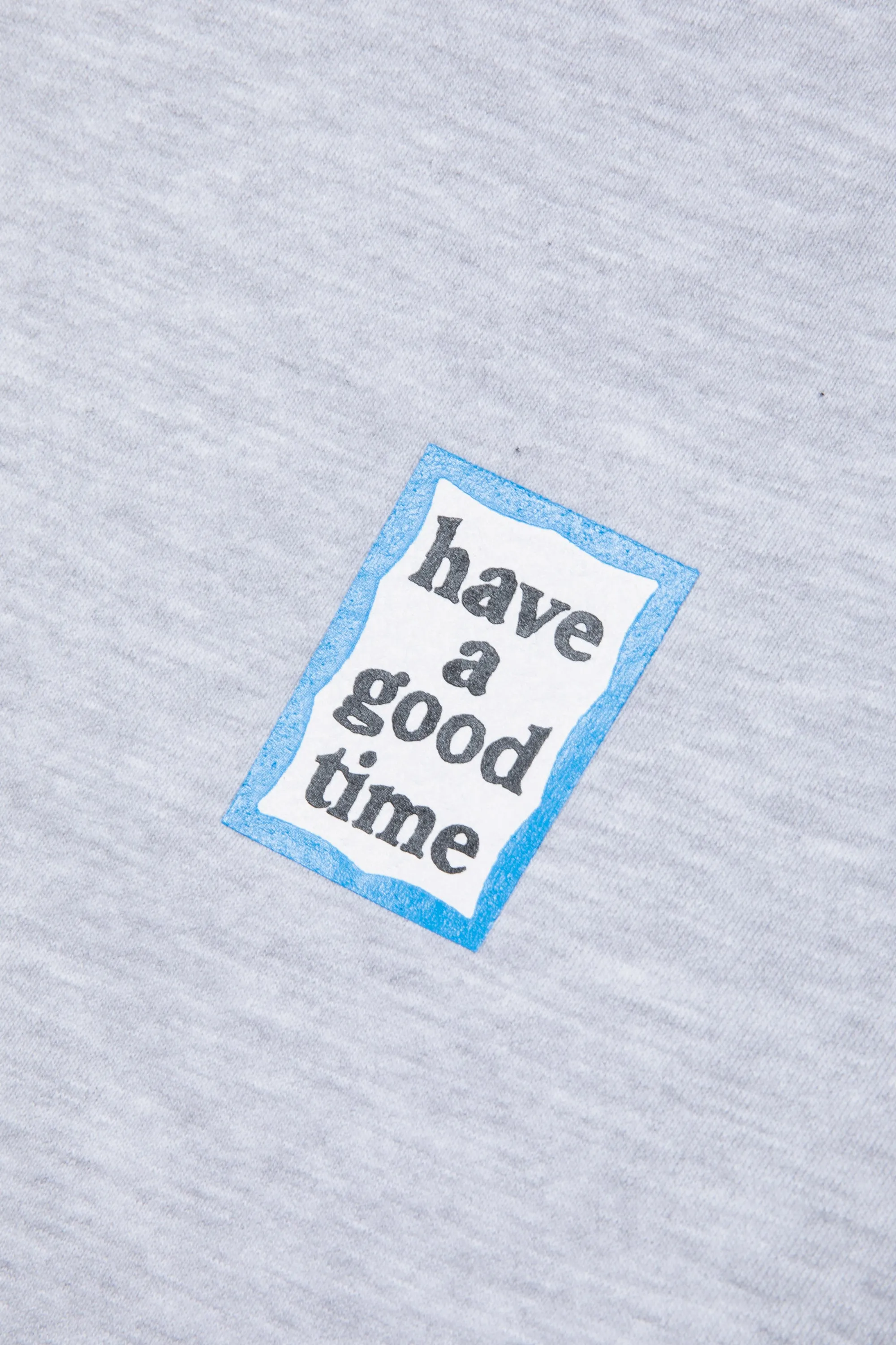 MINI BLUE FRAME CREWNECK CO HEATHER GRAY