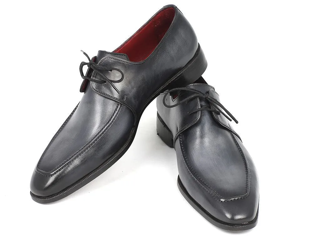 Paul Parkman Gray & Black Derby Shoes