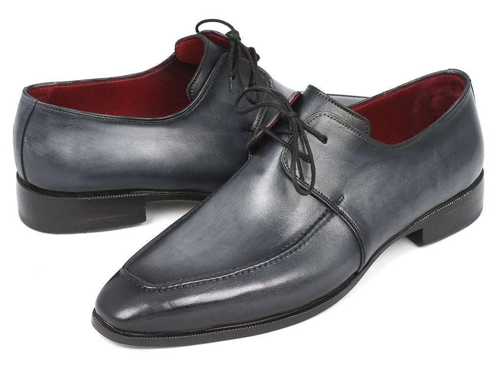 Paul Parkman Gray & Black Derby Shoes