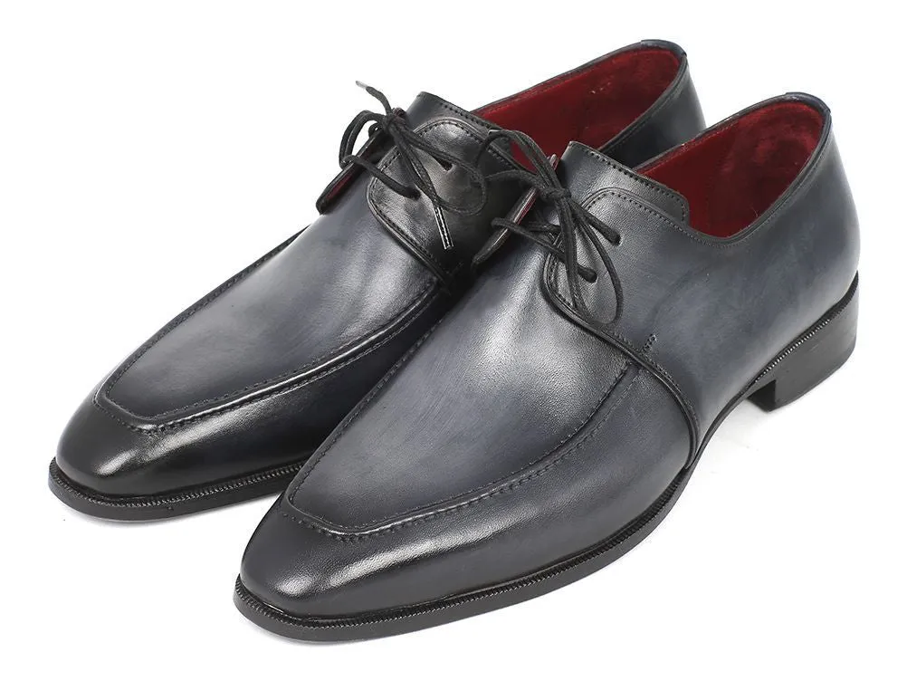 Paul Parkman Gray & Black Derby Shoes
